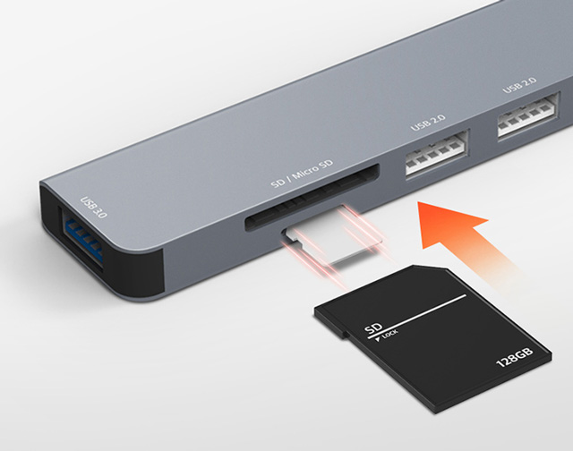 노트북 USB 포트 부족 완벽 해결해 줄 C타입 멀티 허브 - 앱스토리
